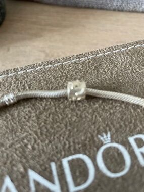 Pandora Silver Star & Moon Charm